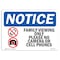 Signmission Sign, 10" H, Rigid Plastic, Family Viewing Only Please No Sign, Landscape, 1014-L-12479 OS-NS-P-1014-L-12479 - alternate 1